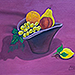 Purple still life